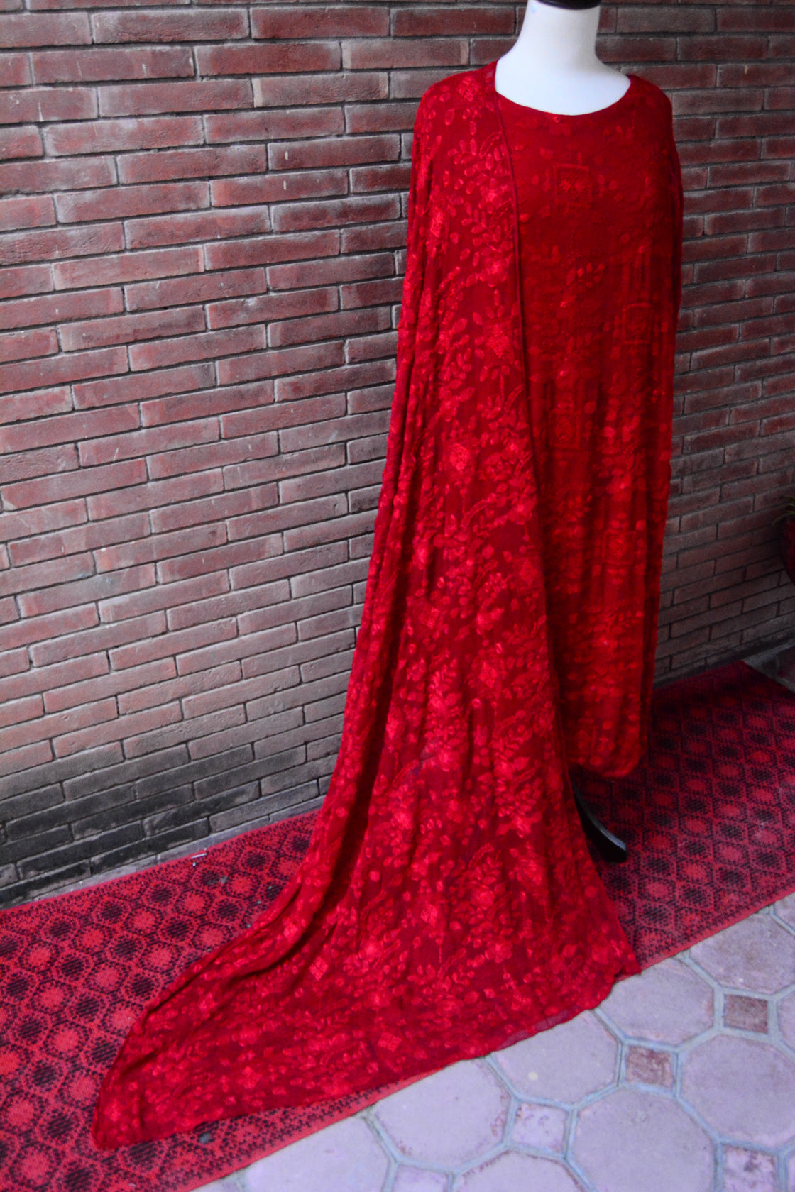 Cross Stitched Dress