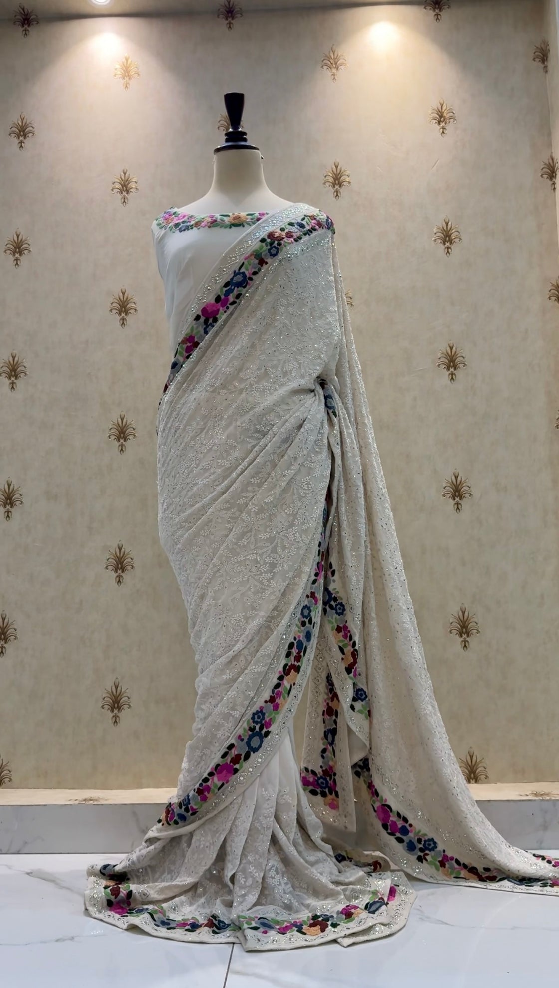Zariya Parsi Saree