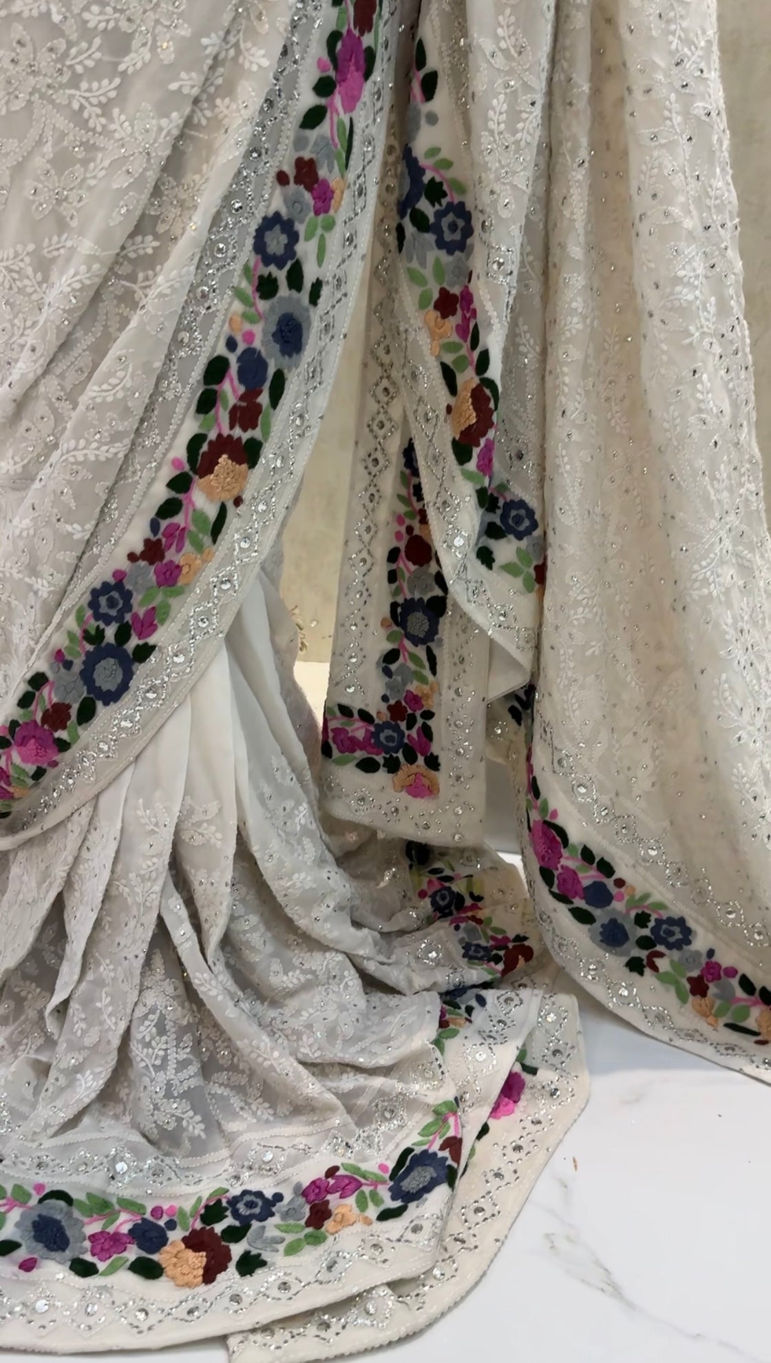 Zariya Parsi Saree
