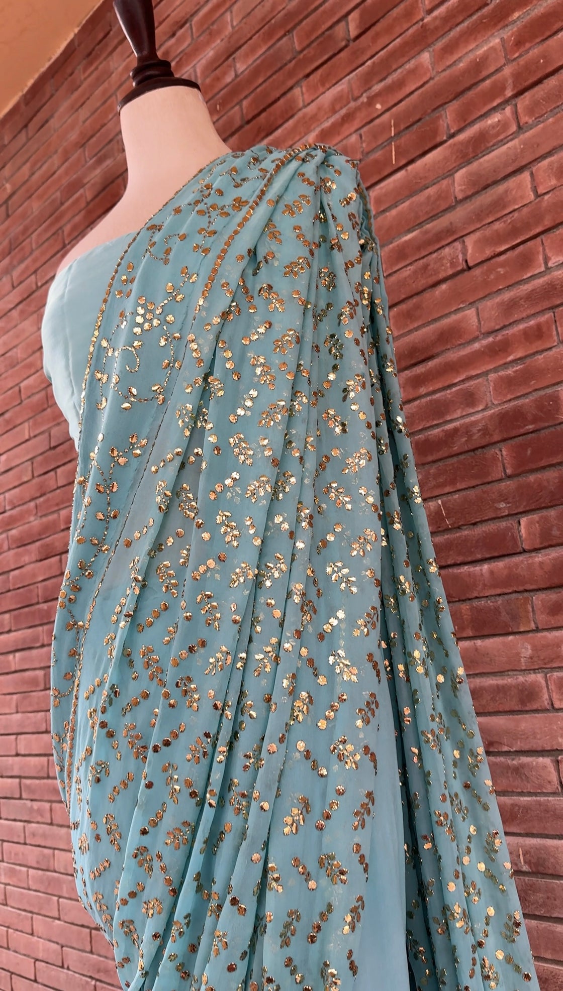 Royal Floral Saree