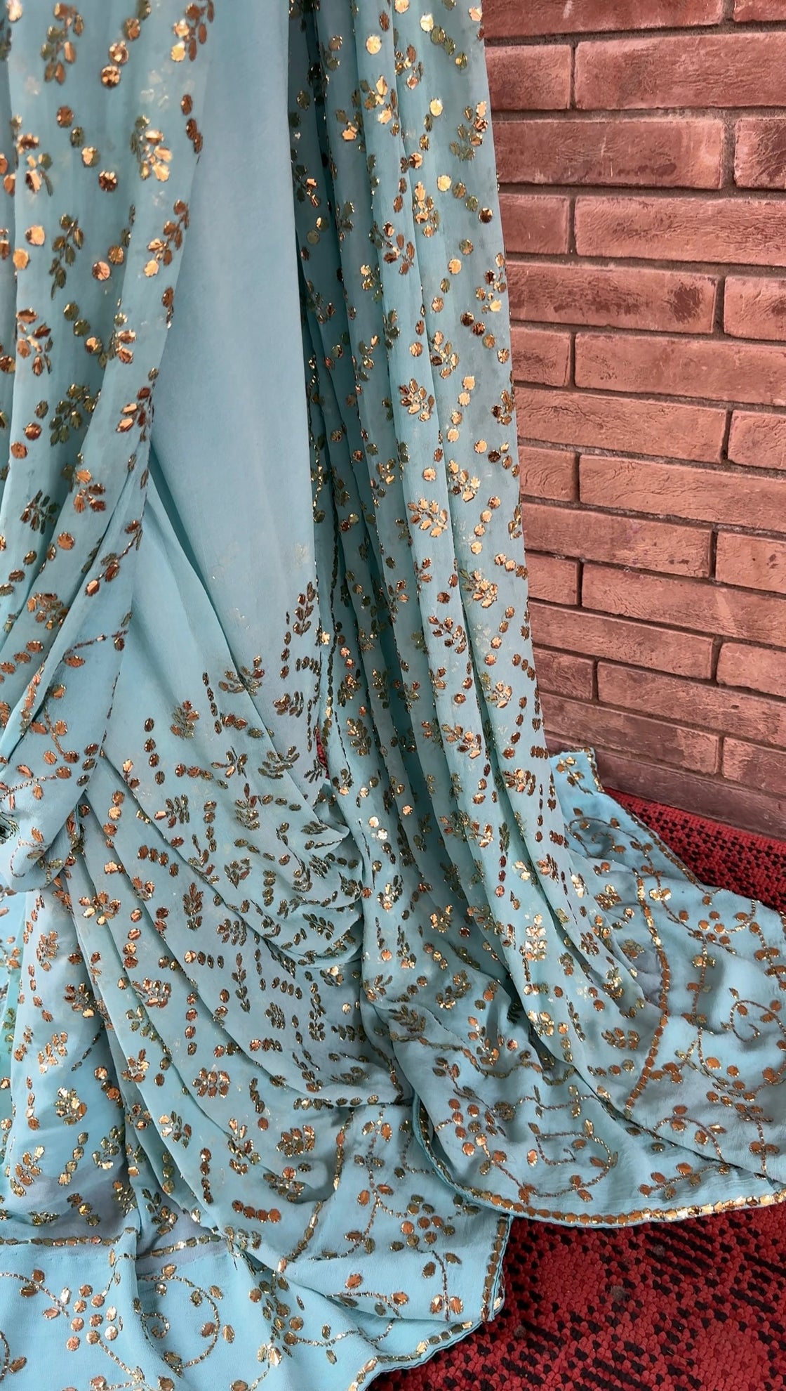 Royal Floral Saree