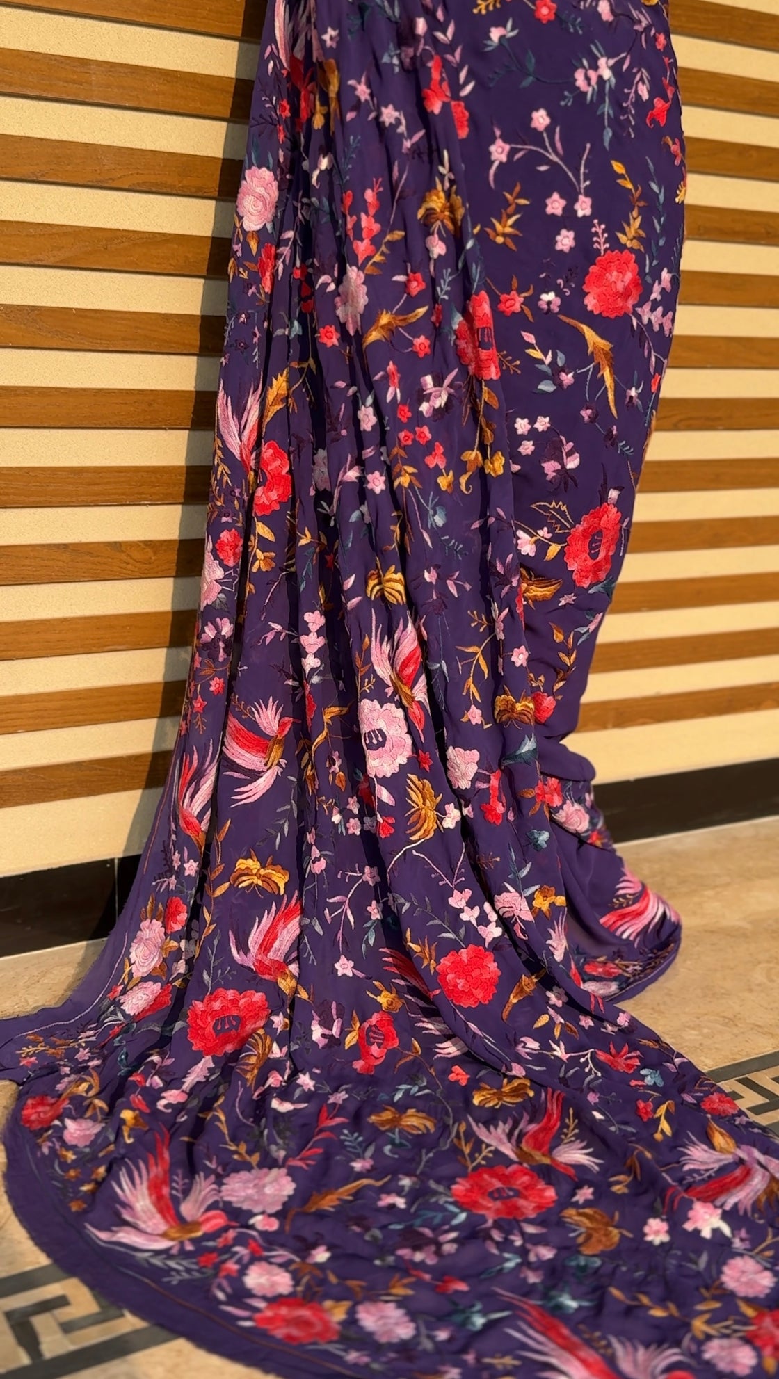 Royal Parsi Saree
