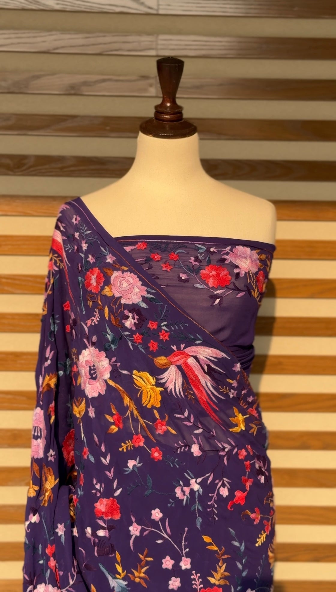 Royal Parsi Saree