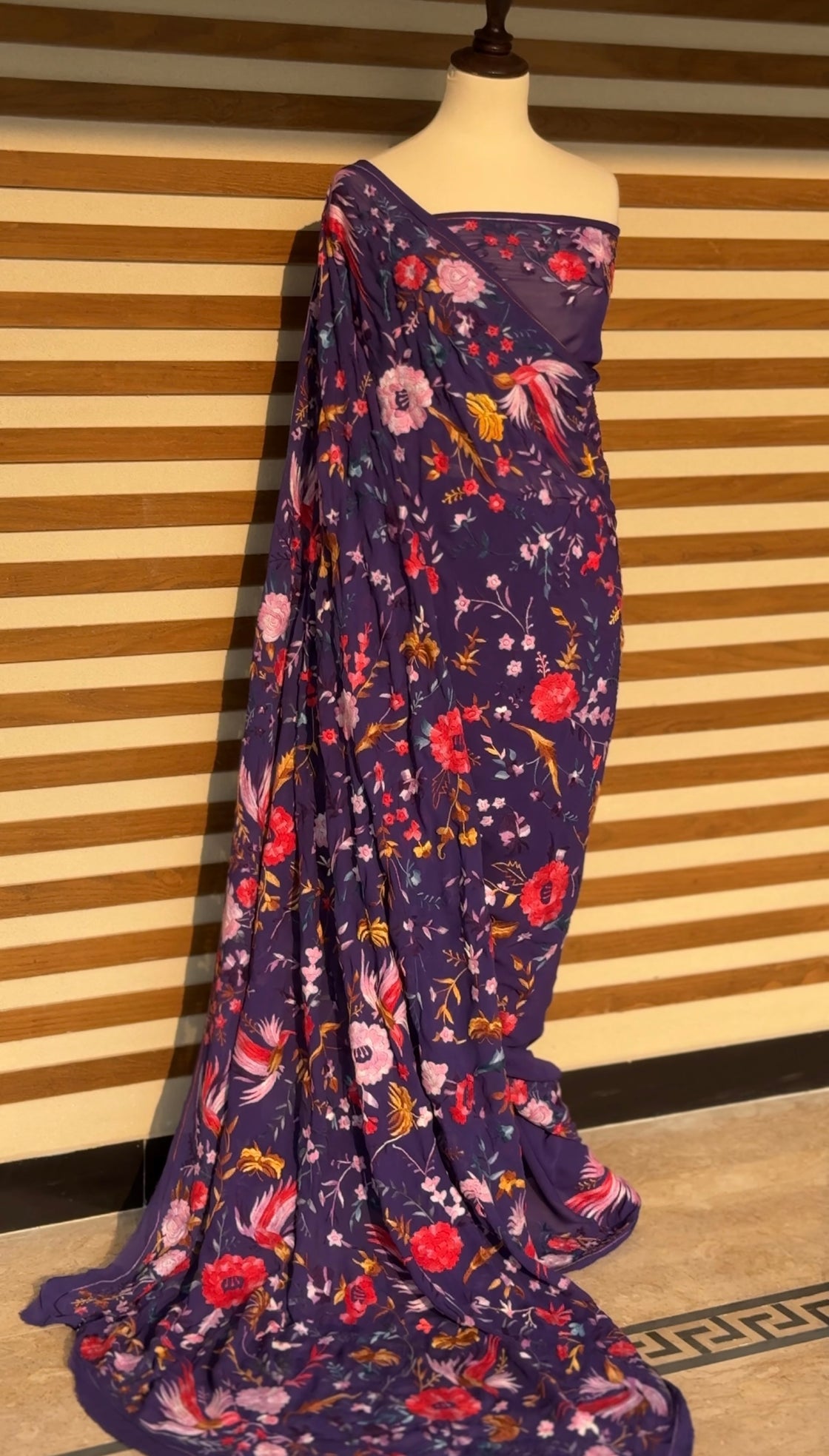 Royal Parsi Saree