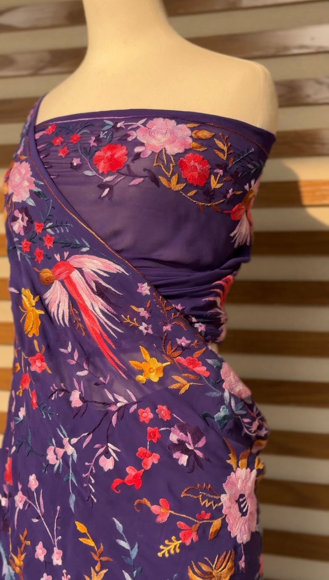 Royal Parsi Saree
