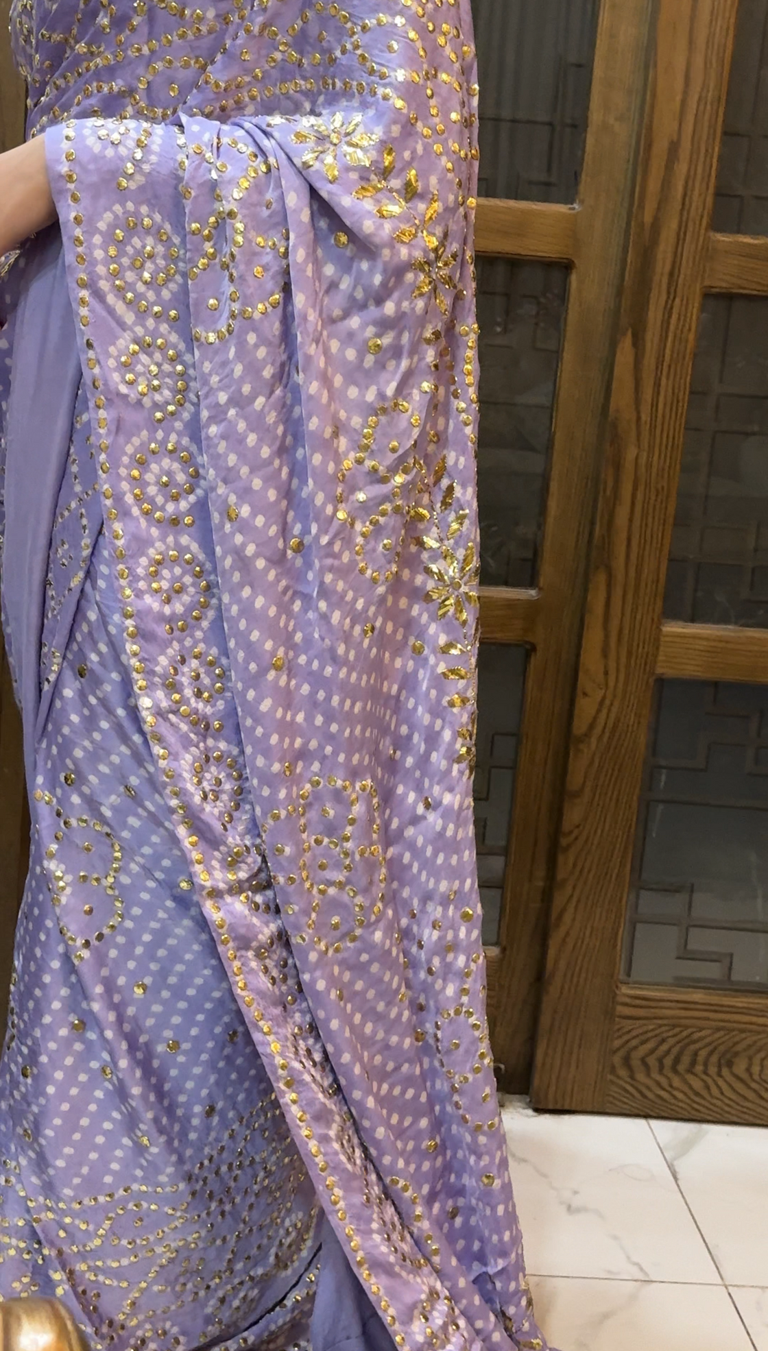 Mehreen Chunri Saree