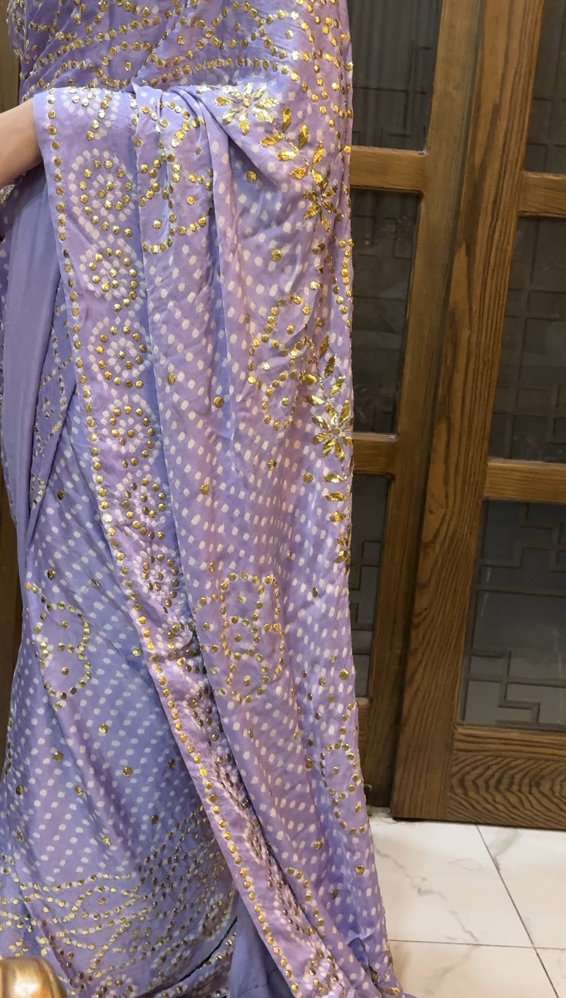 Mehreen Chunri Saree