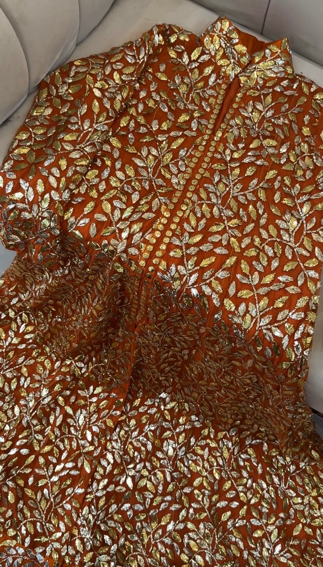 Orange Dress