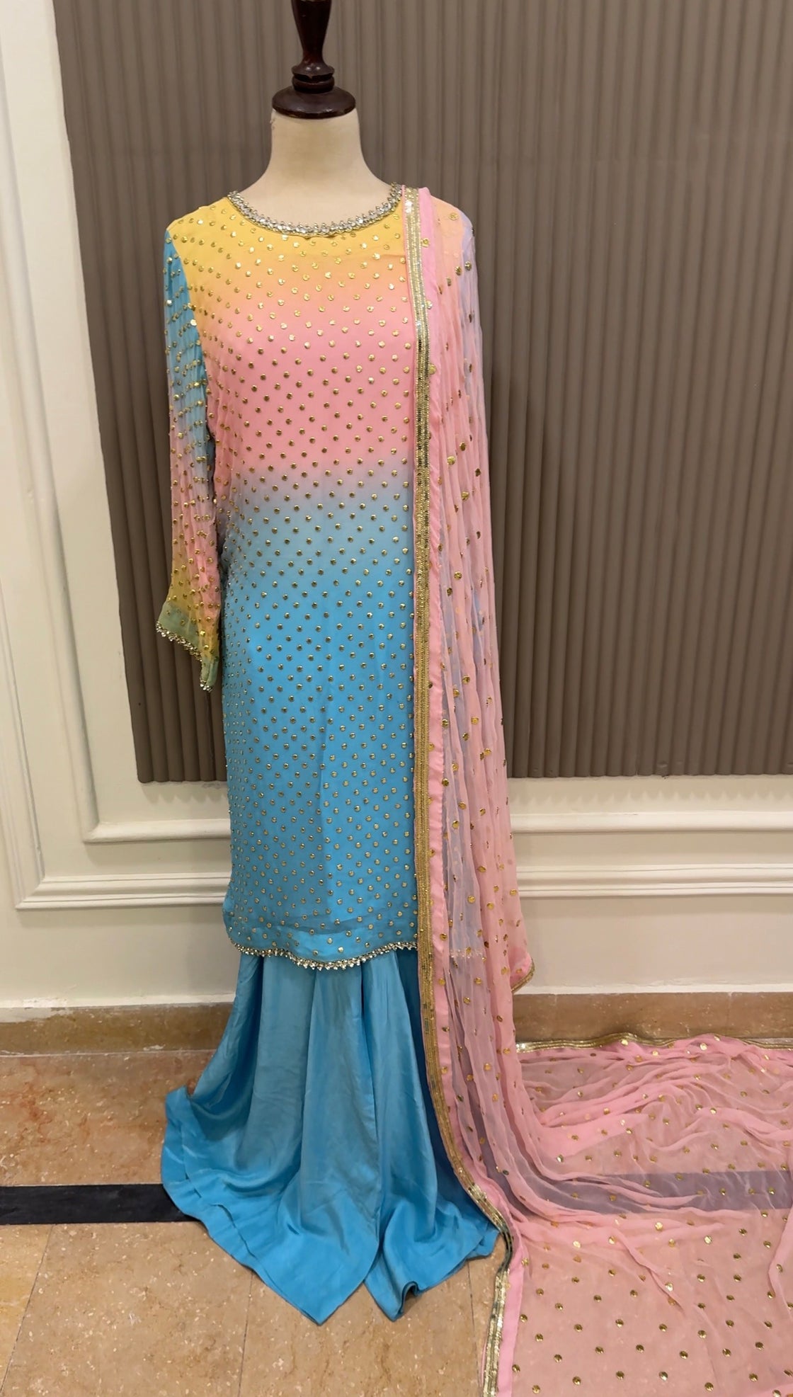 Multi color dress