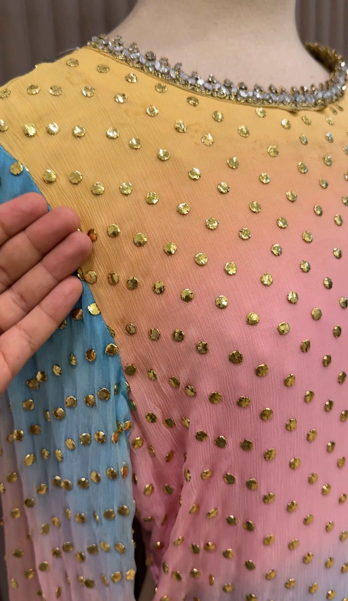 Multi color dress