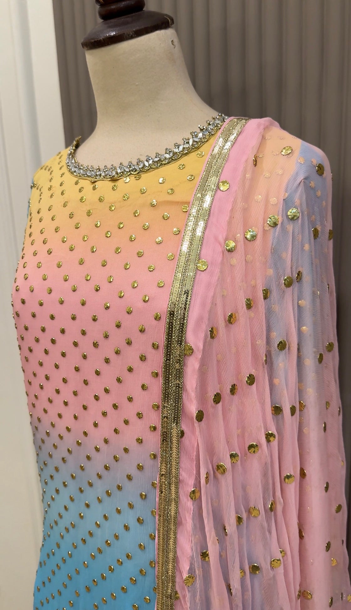 Multi color dress