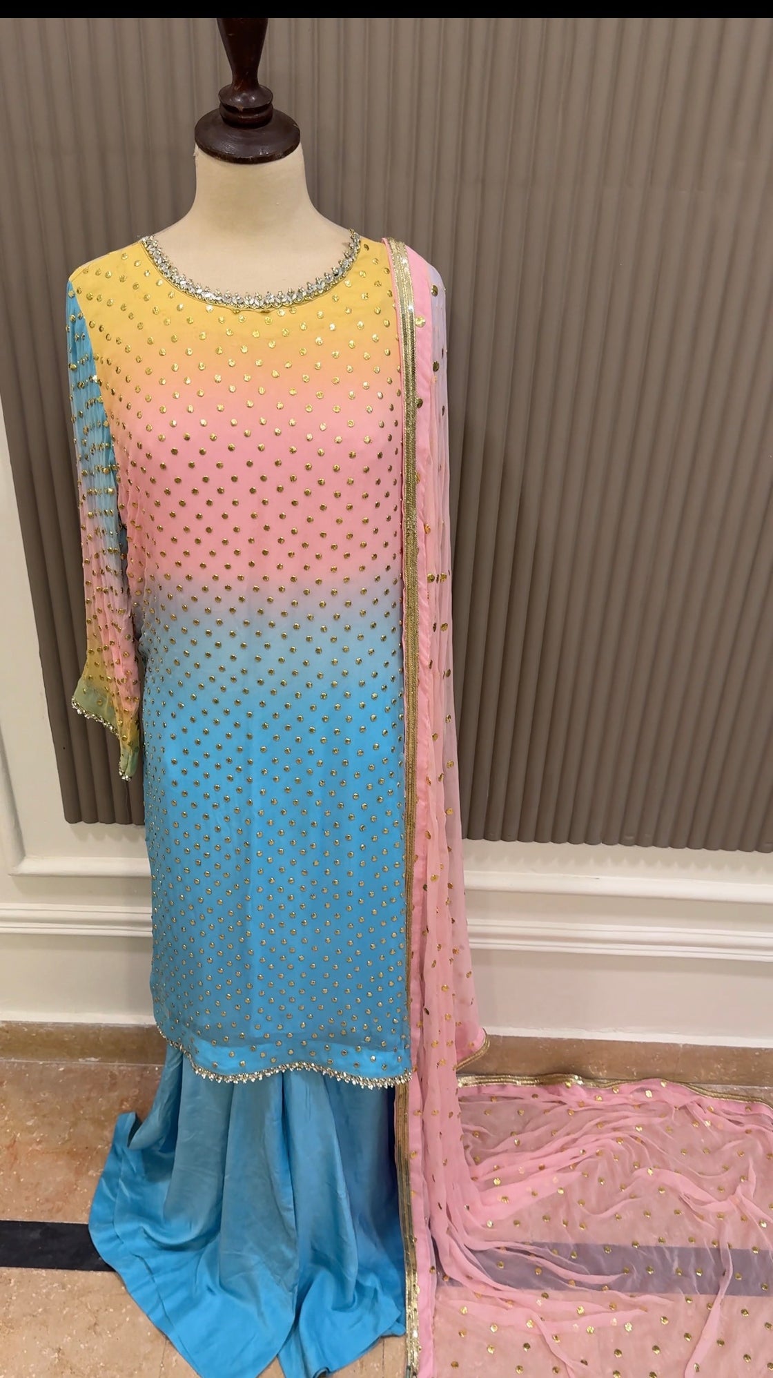 Multi color dress