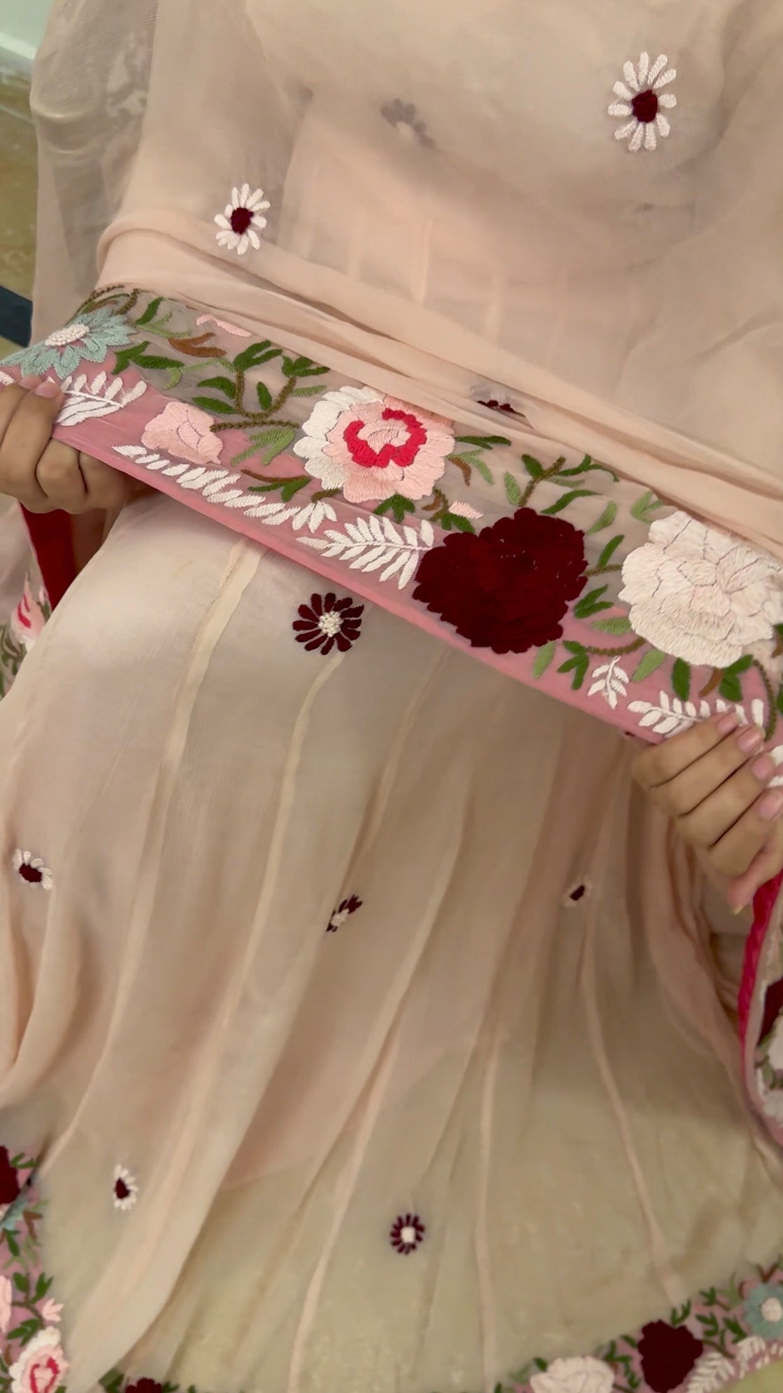 Ruksana – Handcrafted Parsi Anarkali