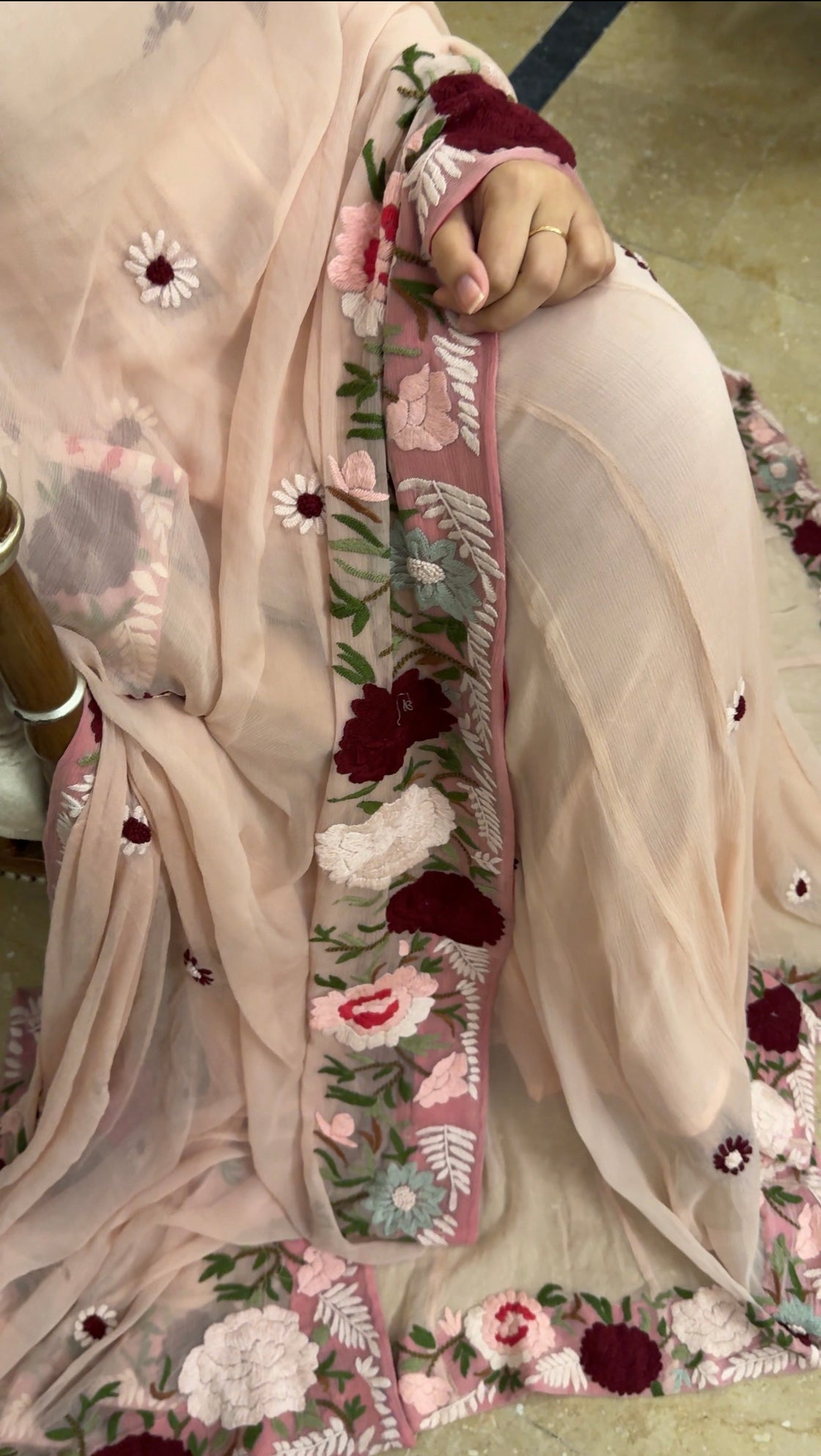 Ruksana – Handcrafted Parsi Anarkali