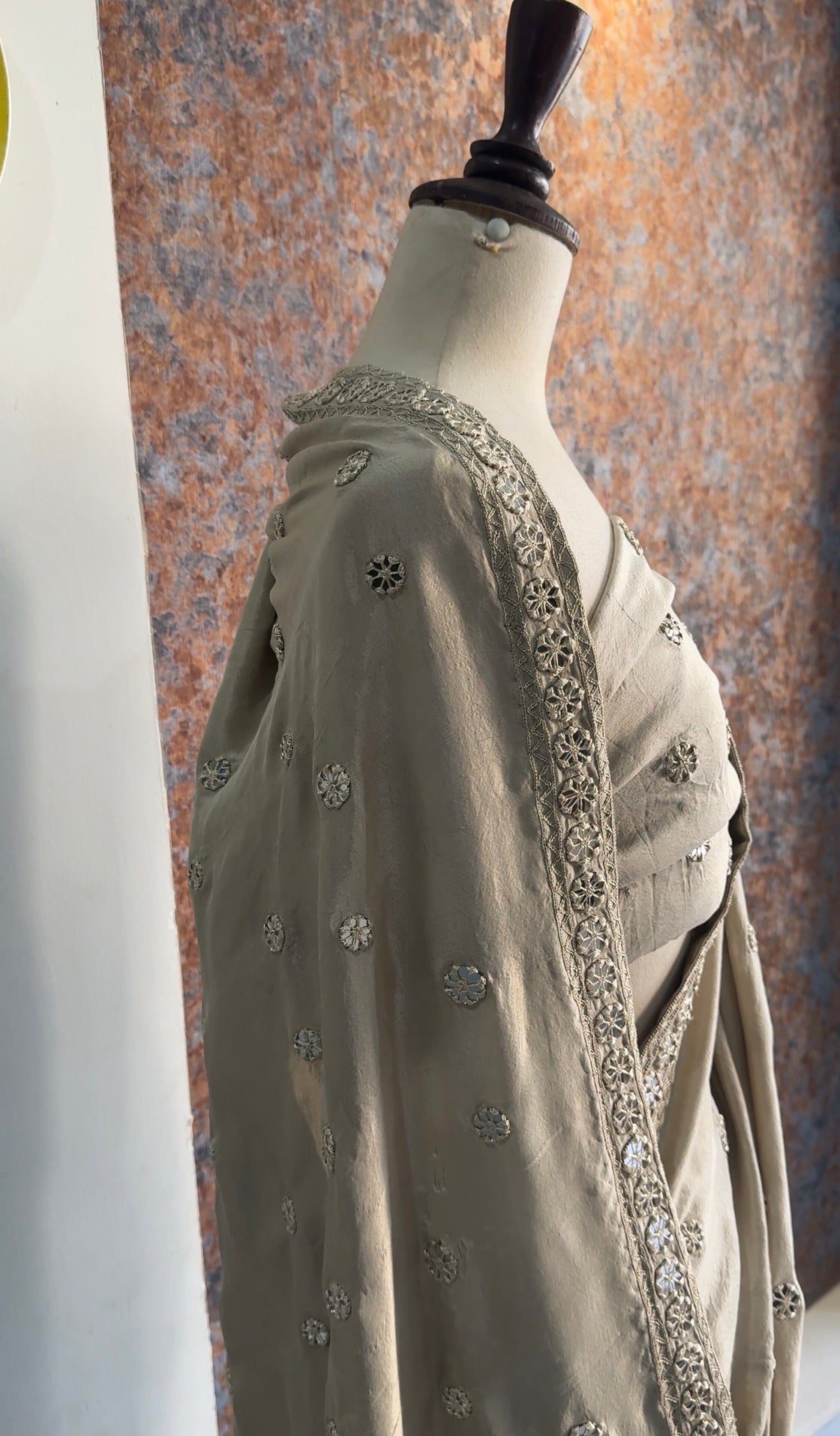 FISH MIRROR SAREE