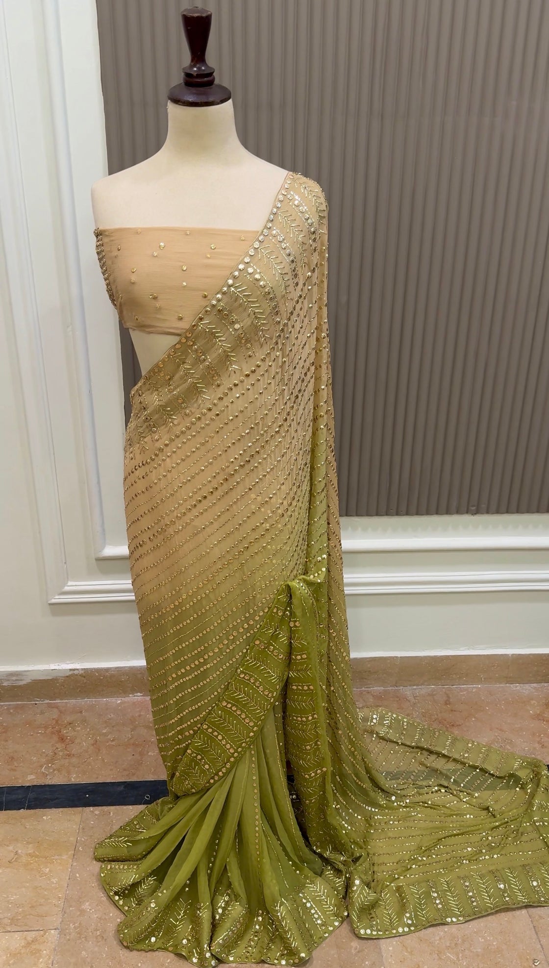 NOOR CHAWAL MUKESH SAREE