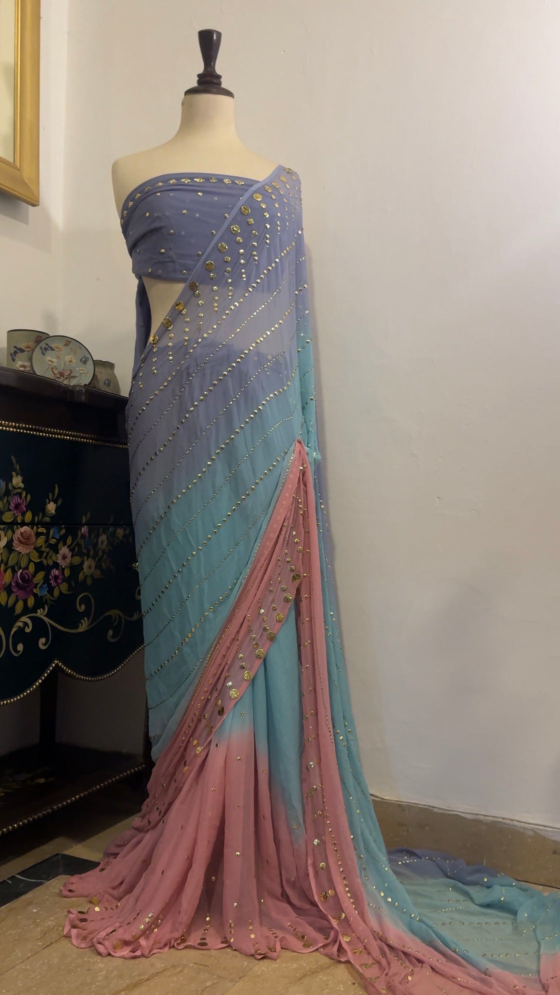 BINDHI MUKESH SAREE
